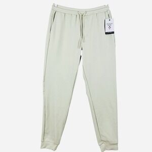 Penguin Sport Men Stretch Agate Silver Knit Jogger Sz Small Moisture Wicking NWT